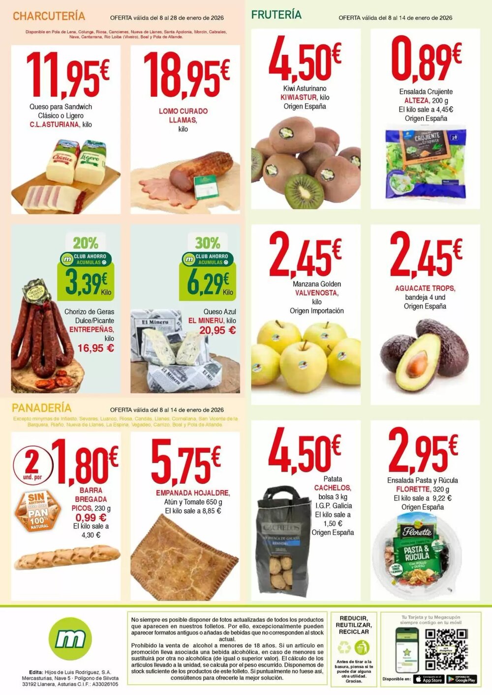 Folleto promocional de Masymas válido desde el 08/01/2026 - Página 8.