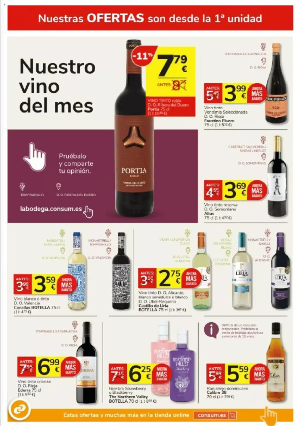 Folleto promocional de Consum válido desde el 08/01/2026 - Página 14.
