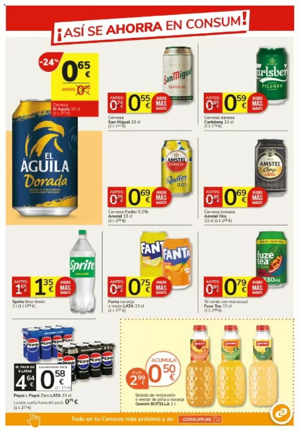 Folleto promocional de Consum válido desde el 08/01/2026 - Página 15.