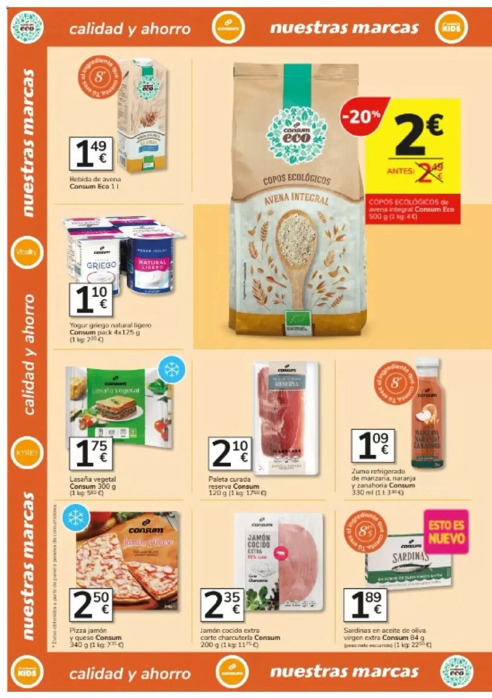 Folleto promocional de Consum válido desde el 08/01/2026 - Página 20.