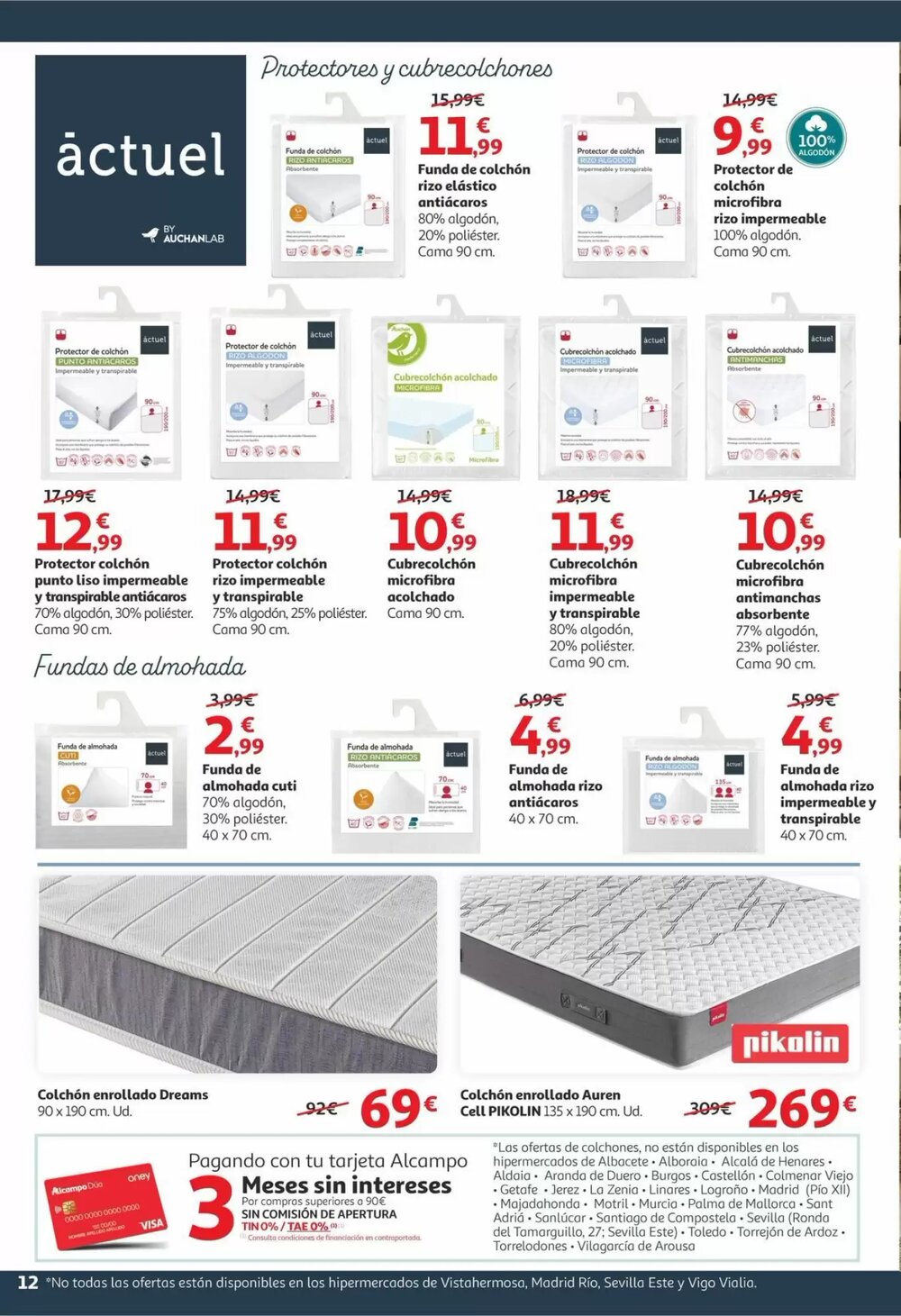 Folleto promocional de Alcampo válido desde el 09/01/2026 - Página 12.