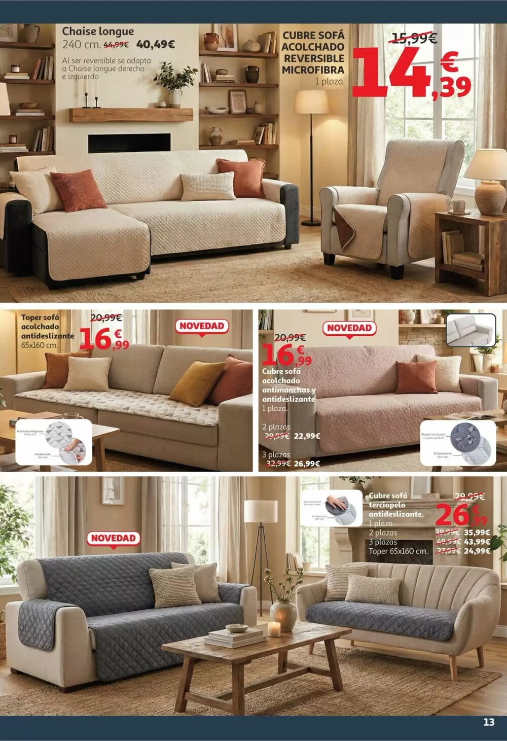 Folleto promocional de Alcampo válido desde el 09/01/2026 - Página 13.