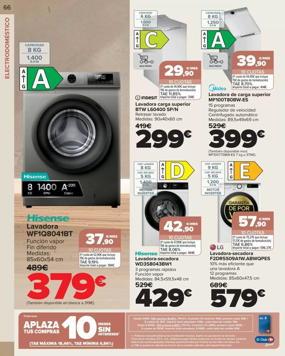 Folleto promocional de Carrefour válido desde el 09/01/2026 - Página 66.