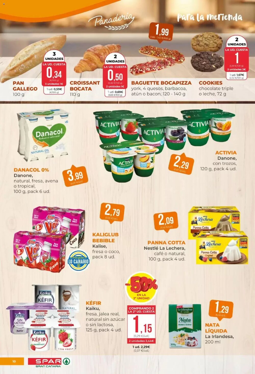 Folleto promocional de SPAR Gran Canaria válido desde el 09/01/2026 - Página 10.