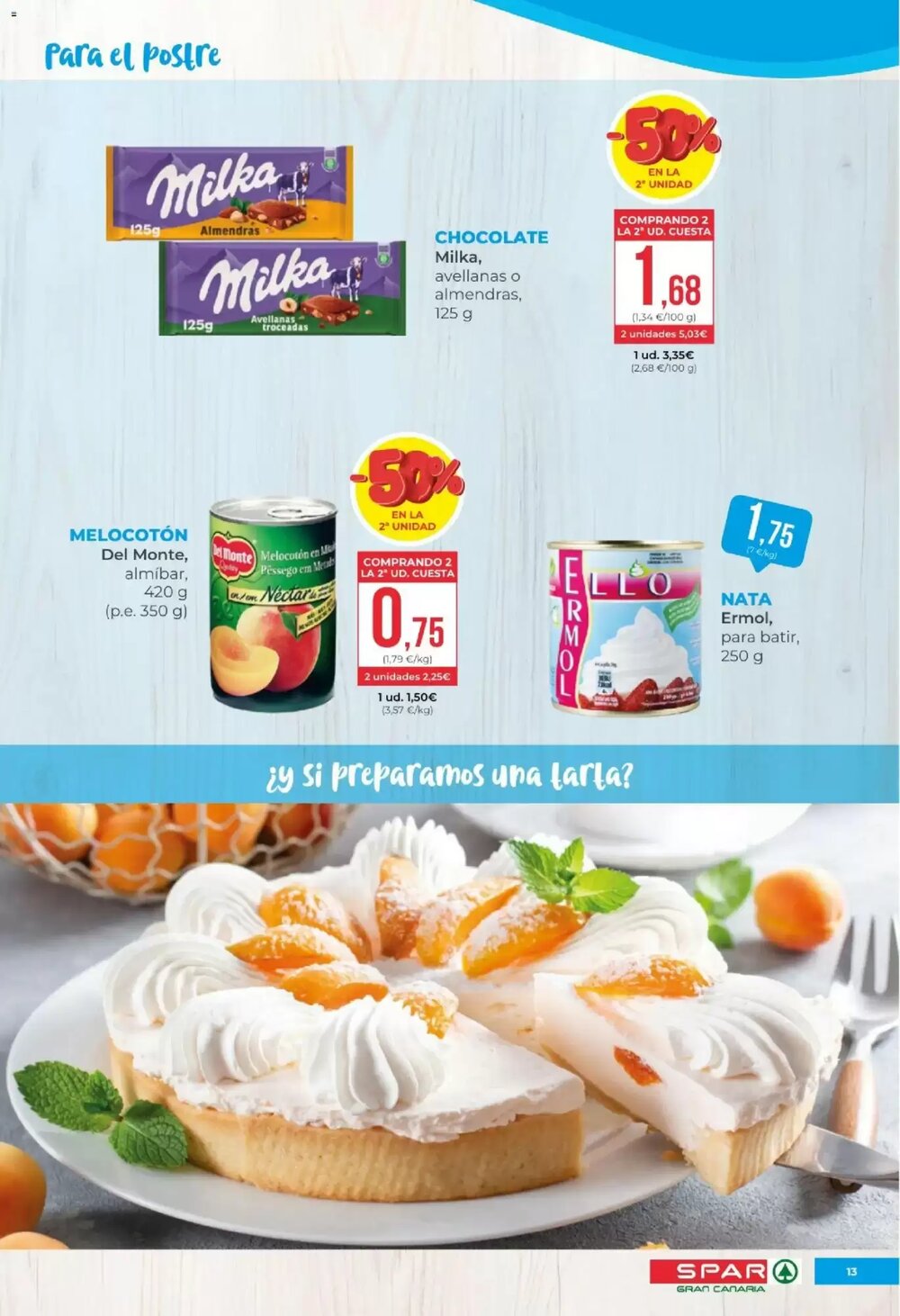 Folleto promocional de SPAR Gran Canaria válido desde el 09/01/2026 - Página 13.