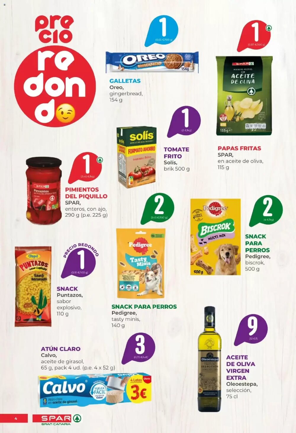 Folleto promocional de SPAR Gran Canaria válido desde el 09/01/2026 - Página 4.
