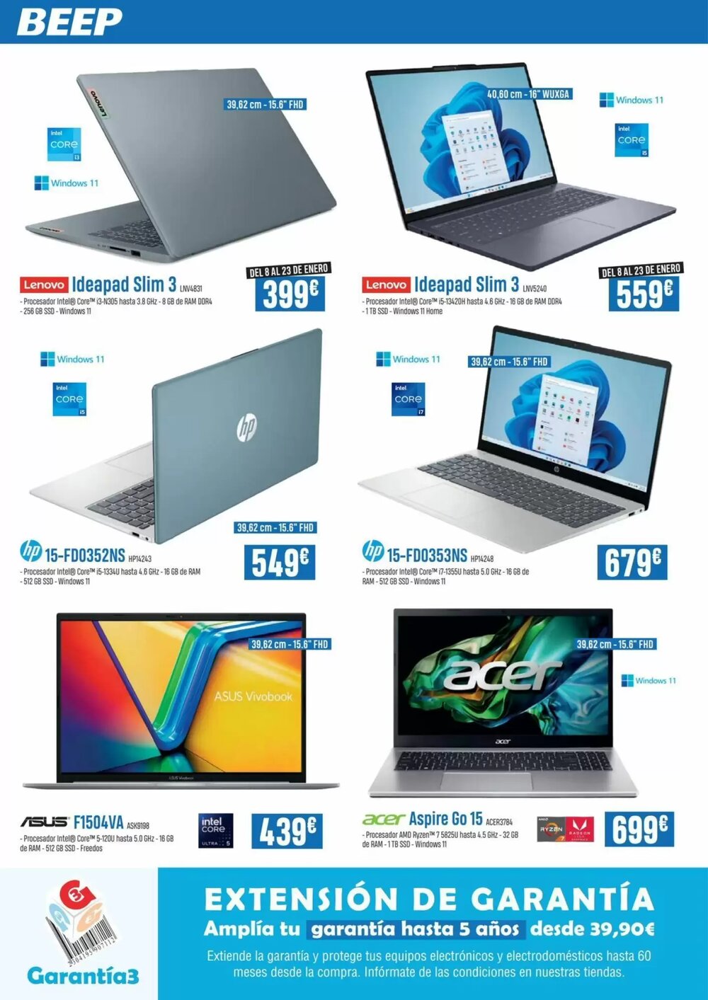 Folleto promocional de Beep válido desde el 09/01/2026 - Página 2.