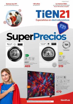 Folleto promocional de Tien 21 válido desde el 09/01/2026 - Página 1.