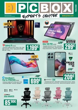Folleto promocional de PCBox válido desde el 09/01/2026 - Página 1.