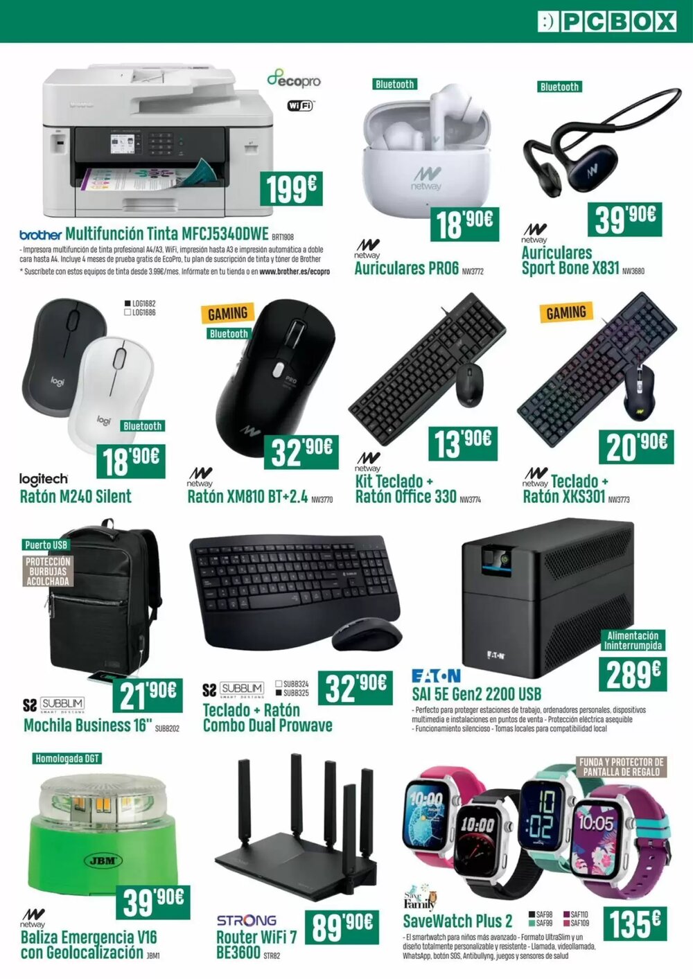 Folleto promocional de PCBox válido desde el 09/01/2026 - Página 3.