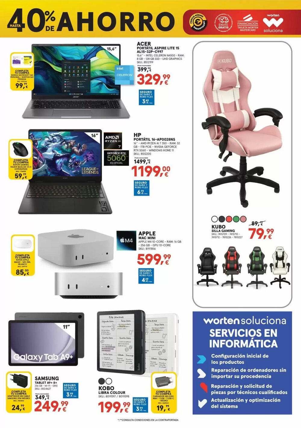 Folleto promocional de Worten válido desde el 09/01/2026 - Página 5.