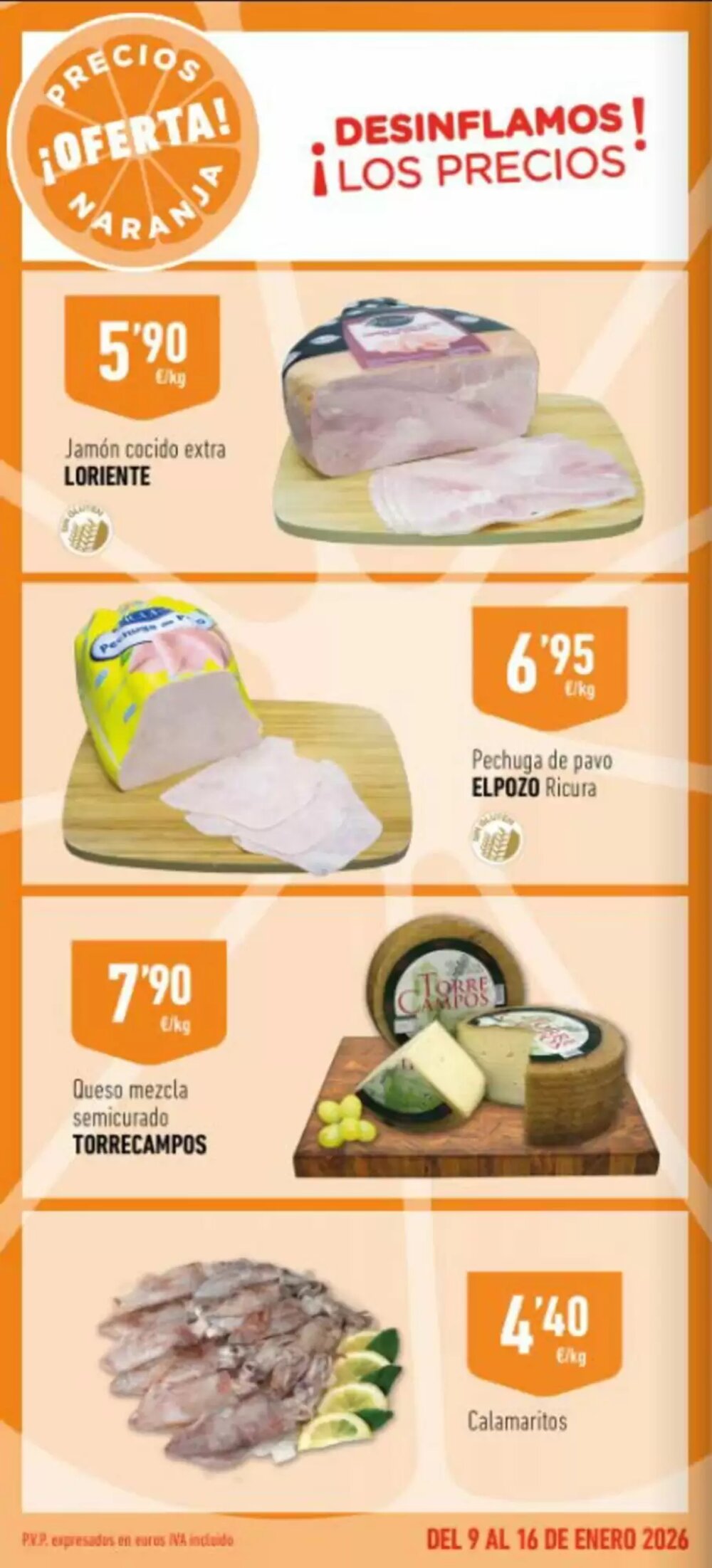 Folleto promocional de Supermercados Deza válido desde el 09/01/2026 - Página 2.