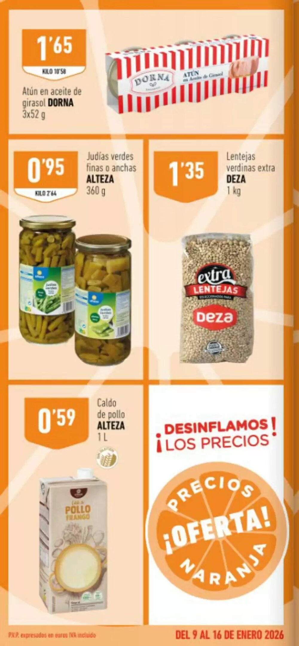 Folleto promocional de Supermercados Deza válido desde el 09/01/2026 - Página 4.