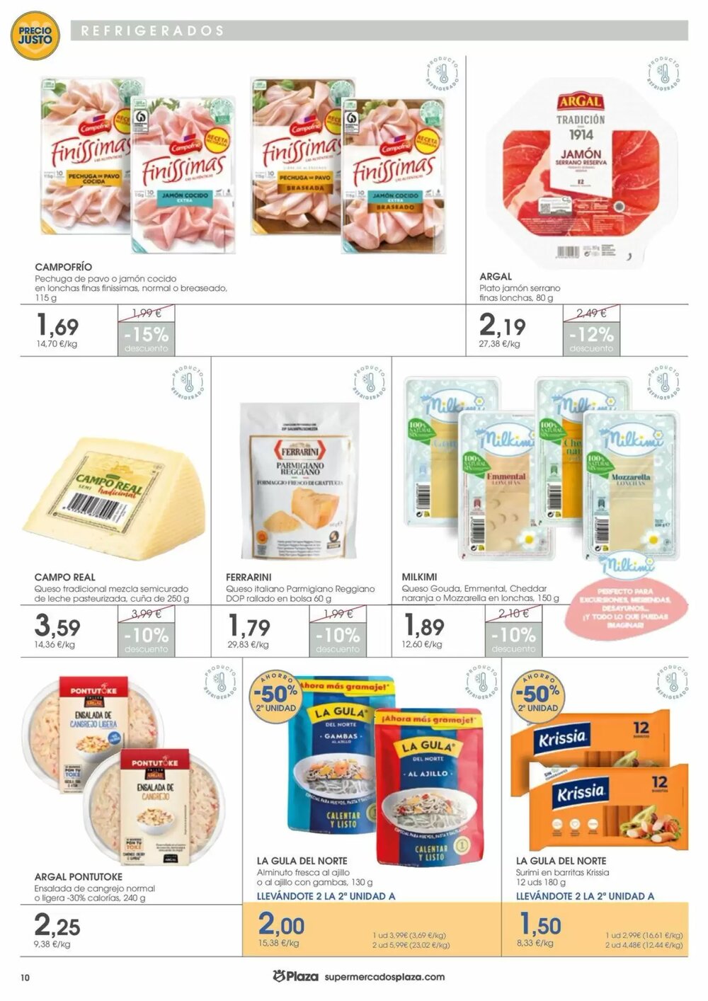 Folleto promocional de Supermercados Plaza válido desde el 09/01/2026 - Página 10.