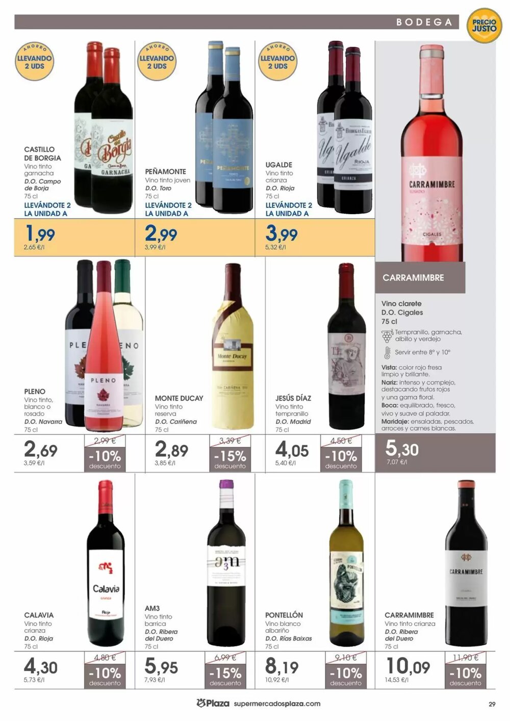 Folleto promocional de Supermercados Plaza válido desde el 09/01/2026 - Página 29.