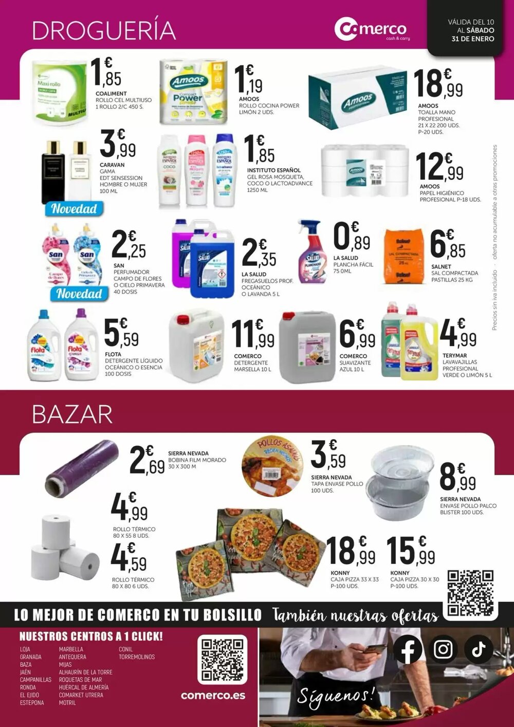Folleto promocional de Comerco Cash & Carry válido desde el 10/01/2026 - Página 4.