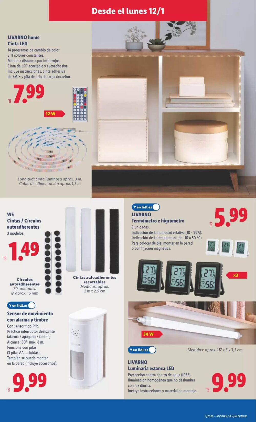 Folleto promocional de Lidl válido desde el 12/01/2026 - Página 11.