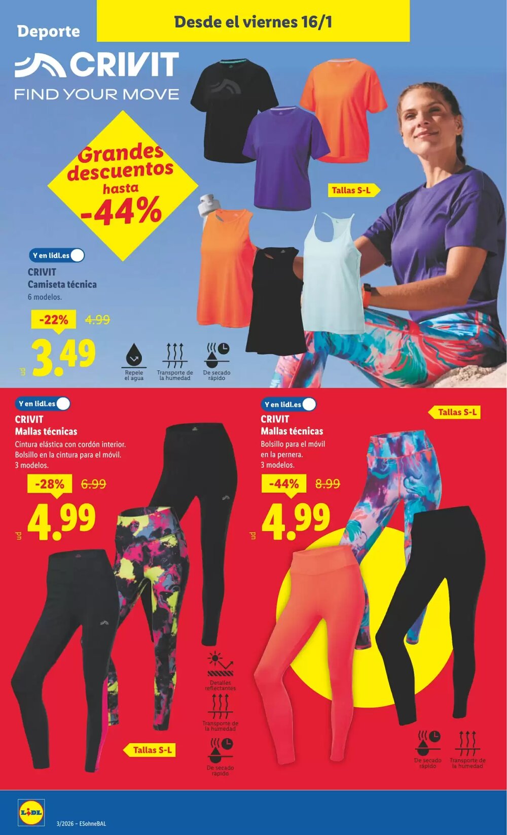 Folleto promocional de Lidl válido desde el 12/01/2026 - Página 22.