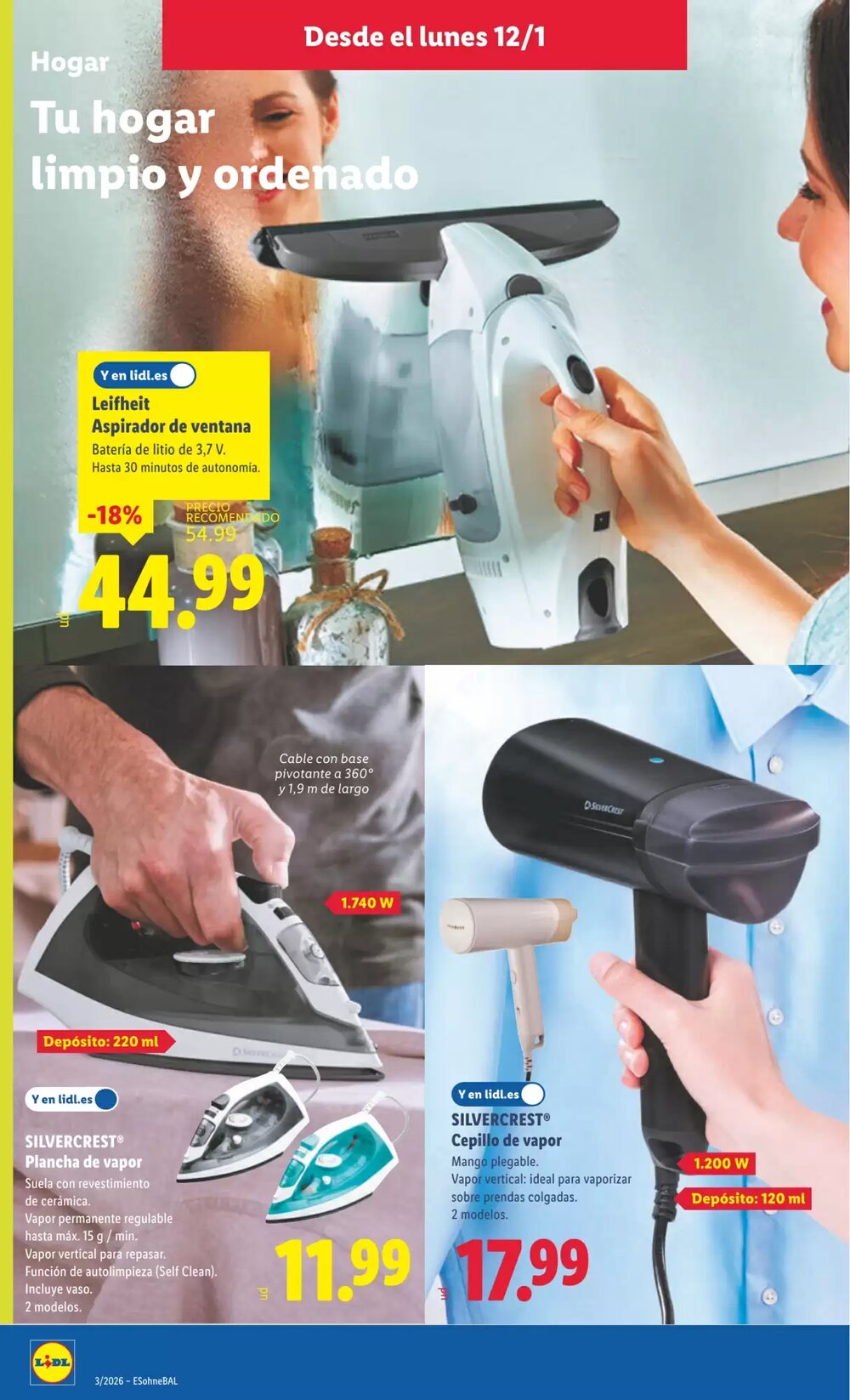 Folleto promocional de Lidl válido desde el 12/01/2026 - Página 6.