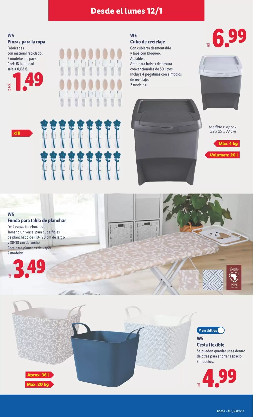 Folleto promocional de Lidl válido desde el 12/01/2026 - Página 9.