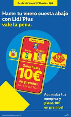 Folleto promocional de Lidl válido desde el 12/01/2026 - Página 17.