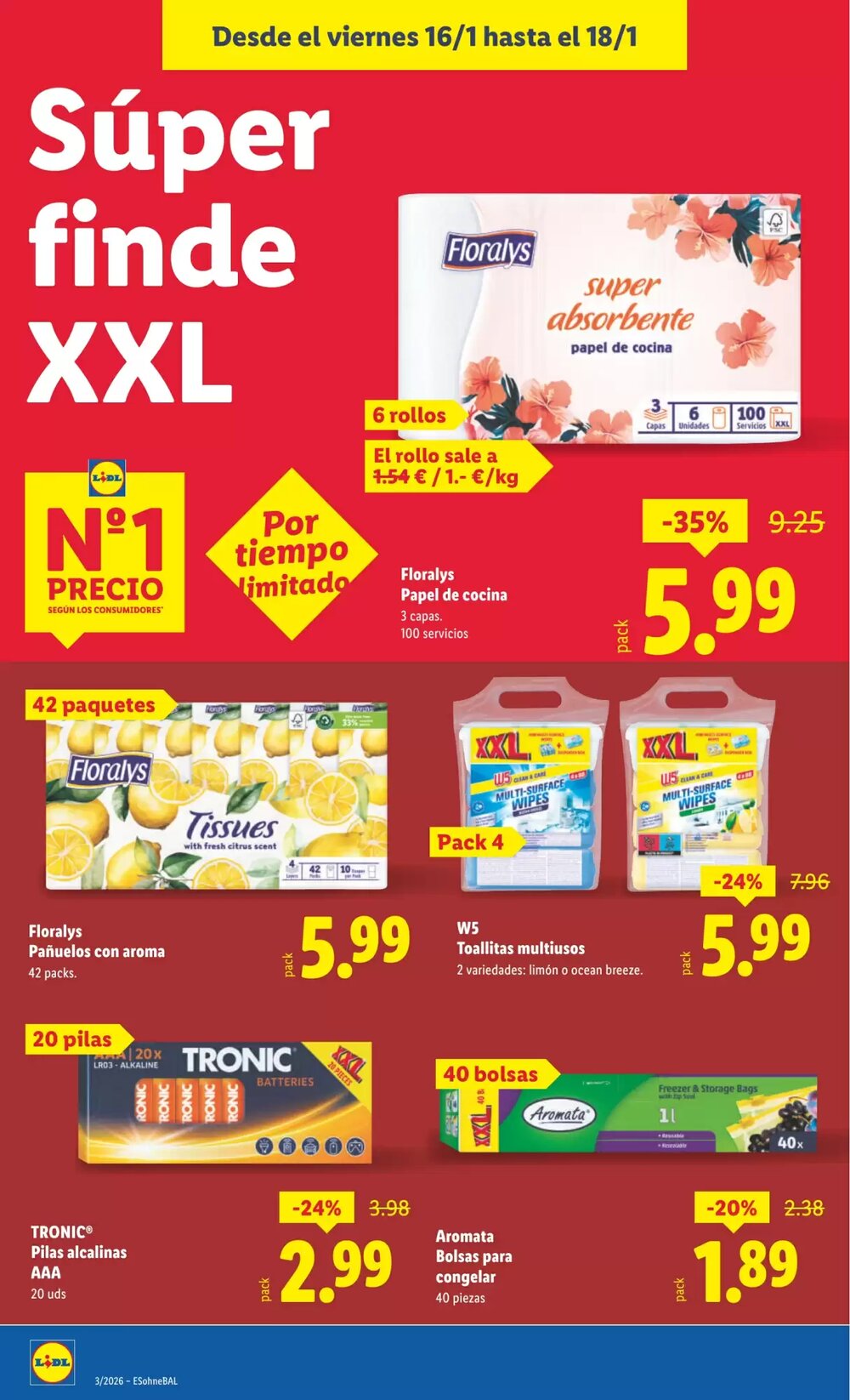 Folleto promocional de Lidl válido desde el 12/01/2026 - Página 26.