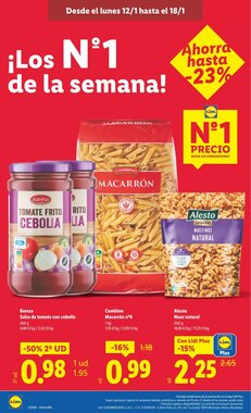 Folleto promocional de Lidl válido desde el 12/01/2026 - Página 2.