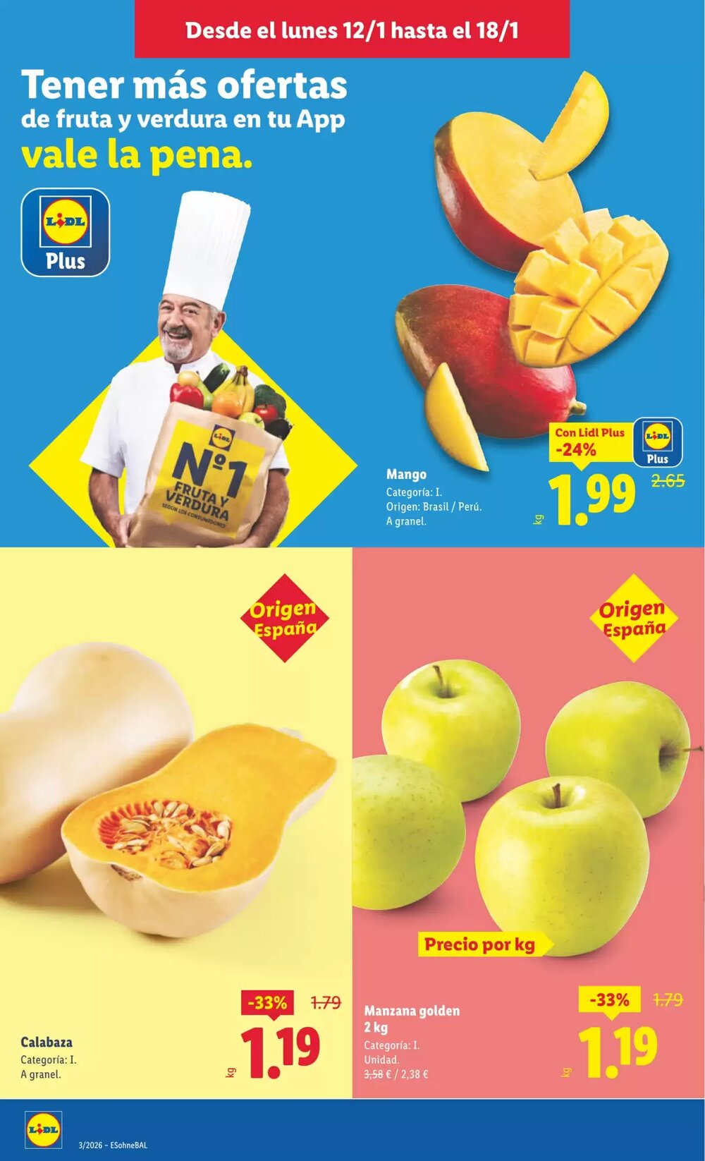 Folleto promocional de Lidl válido desde el 12/01/2026 - Página 4.