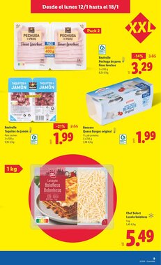Folleto promocional de Lidl válido desde el 12/01/2026 - Página 9.