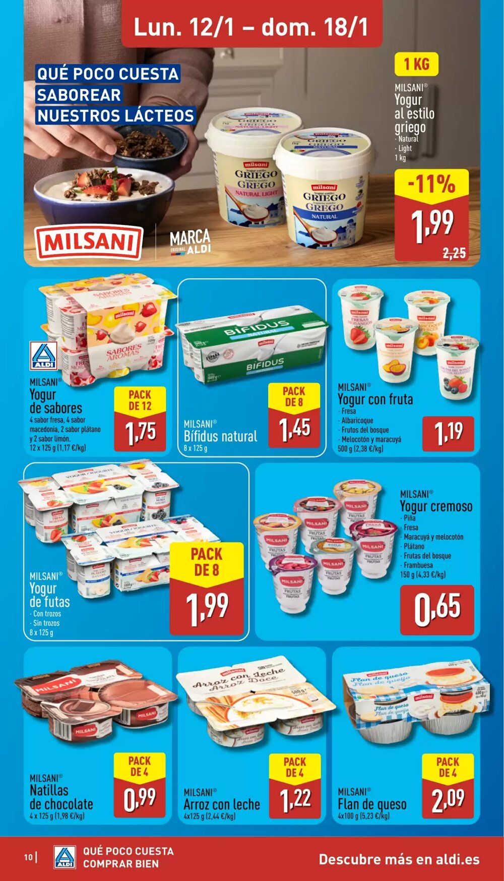 Folleto promocional de ALDI válido desde el 12/01/2026 - Página 10.