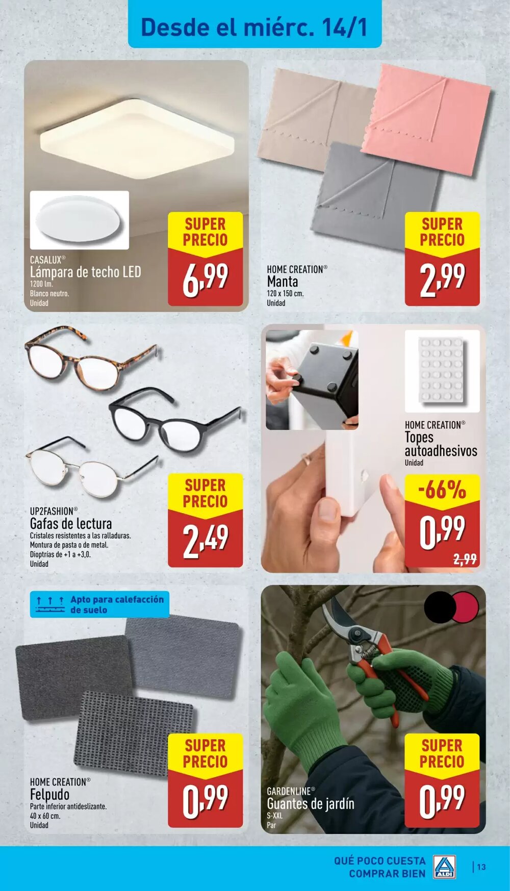 Folleto promocional de ALDI válido desde el 12/01/2026 - Página 13.
