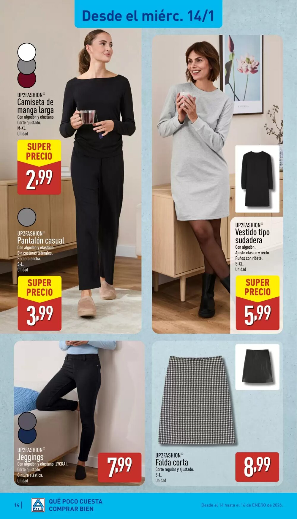 Folleto promocional de ALDI válido desde el 12/01/2026 - Página 14.