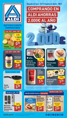 Folleto promocional de ALDI válido desde el 12/01/2026