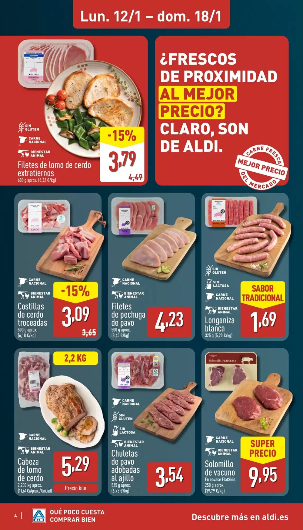 Folleto promocional de ALDI válido desde el 12/01/2026 - Página 4.
