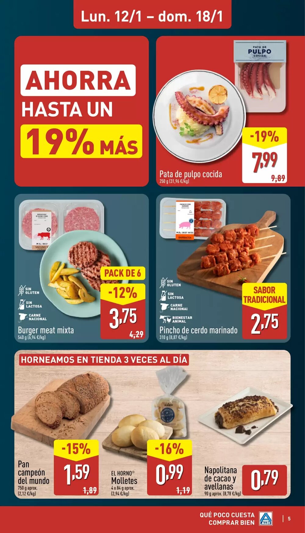 Folleto promocional de ALDI válido desde el 12/01/2026 - Página 5.