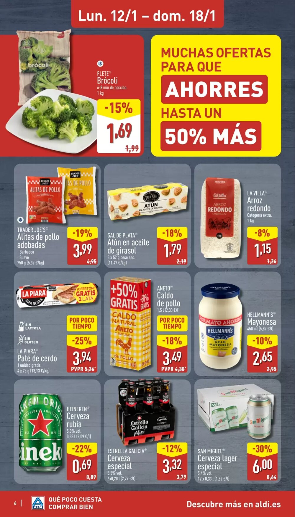 Folleto promocional de ALDI válido desde el 12/01/2026 - Página 6.