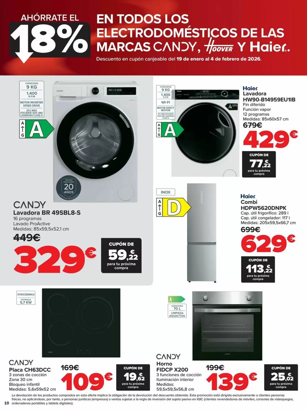 Folleto promocional de Carrefour válido desde el 12/01/2026 - Página 10.