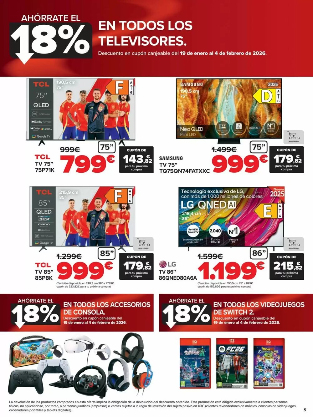 Folleto promocional de Carrefour válido desde el 12/01/2026 - Página 5.