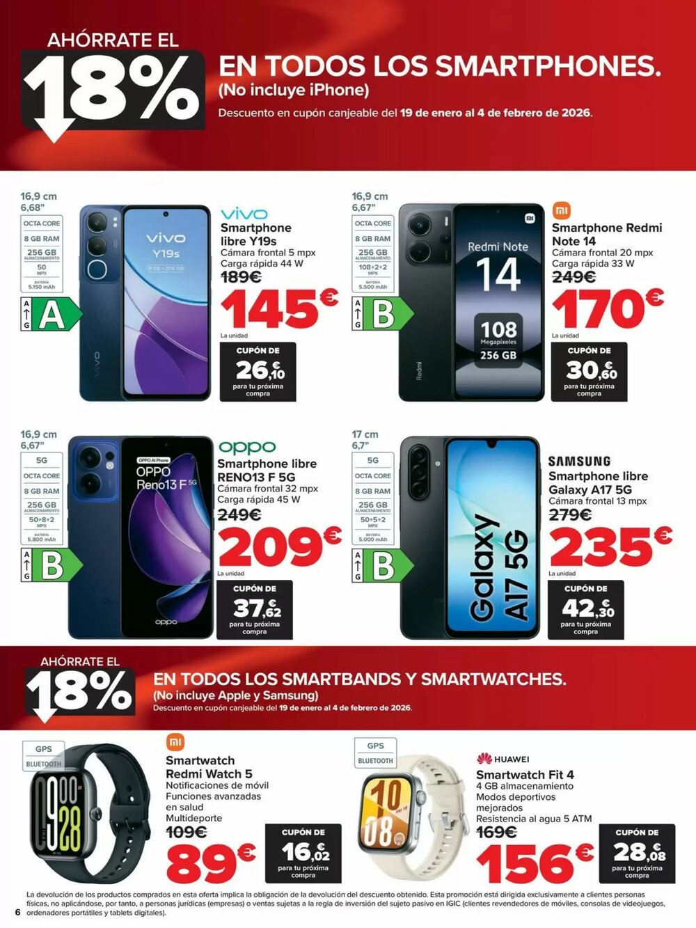 Folleto promocional de Carrefour válido desde el 12/01/2026 - Página 6.