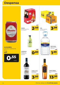 Folleto promocional de Alimerka válido desde el 12/01/2026 - Página 14.