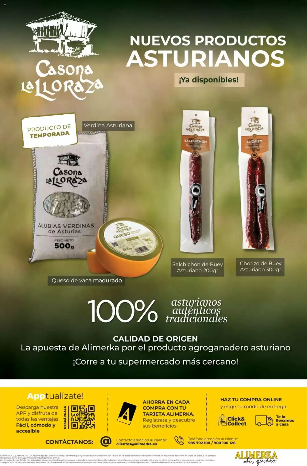 Folleto promocional de Alimerka válido desde el 12/01/2026 - Página 16.