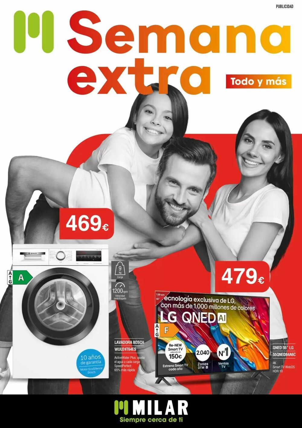 Folleto promocional de Milar válido desde el 12/01/2026 - Página 1.