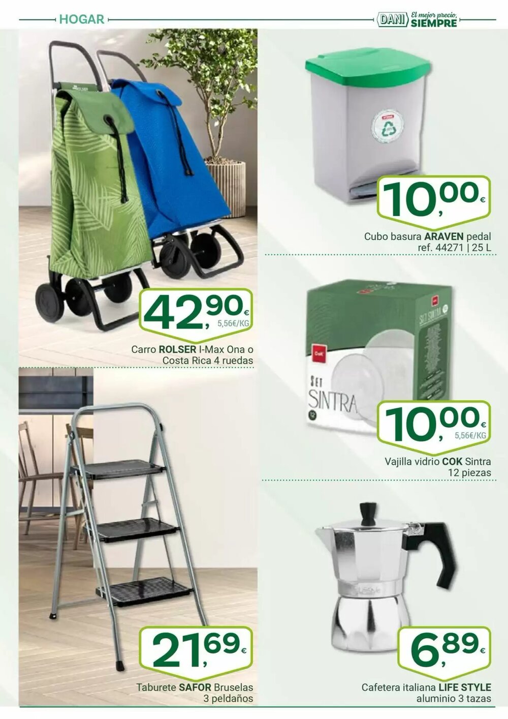 Folleto promocional de Supermercados Dani válido desde el 12/01/2026 - Página 10.