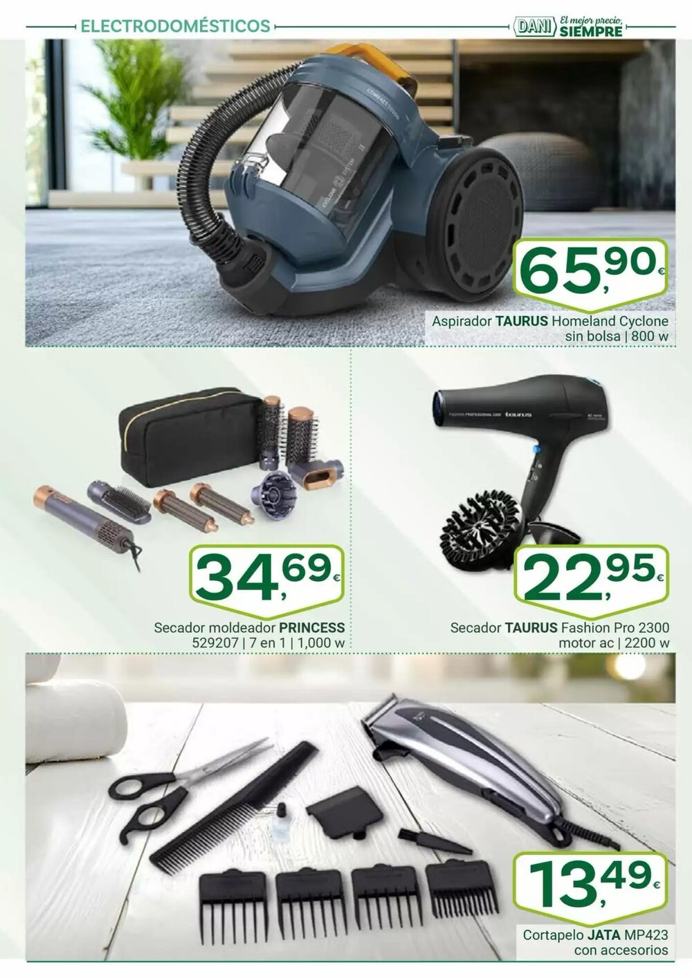 Folleto promocional de Supermercados Dani válido desde el 12/01/2026 - Página 14.