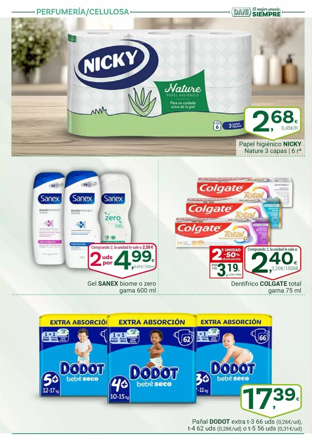 Folleto promocional de Supermercados Dani válido desde el 12/01/2026 - Página 6.