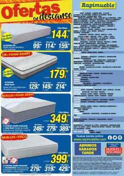 Folleto promocional de Rapimueble válido desde el 12/01/2026 - Página 11.