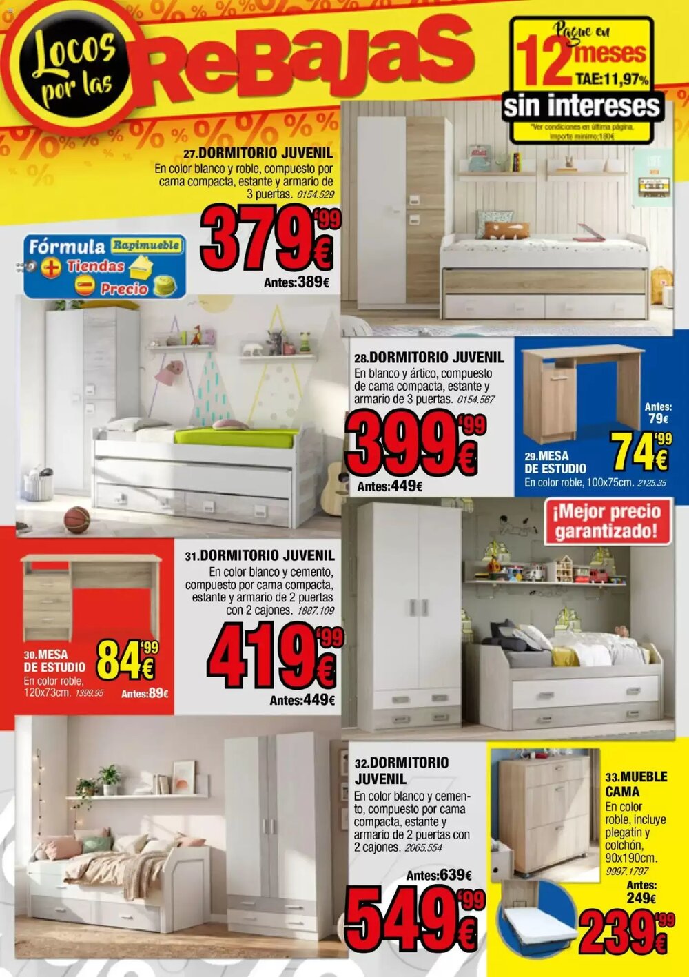 Folleto promocional de Rapimueble válido desde el 12/01/2026 - Página 6.