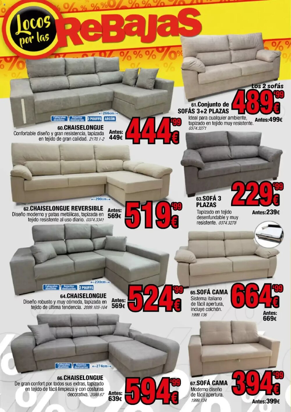 Folleto promocional de Rapimueble válido desde el 12/01/2026 - Página 8.