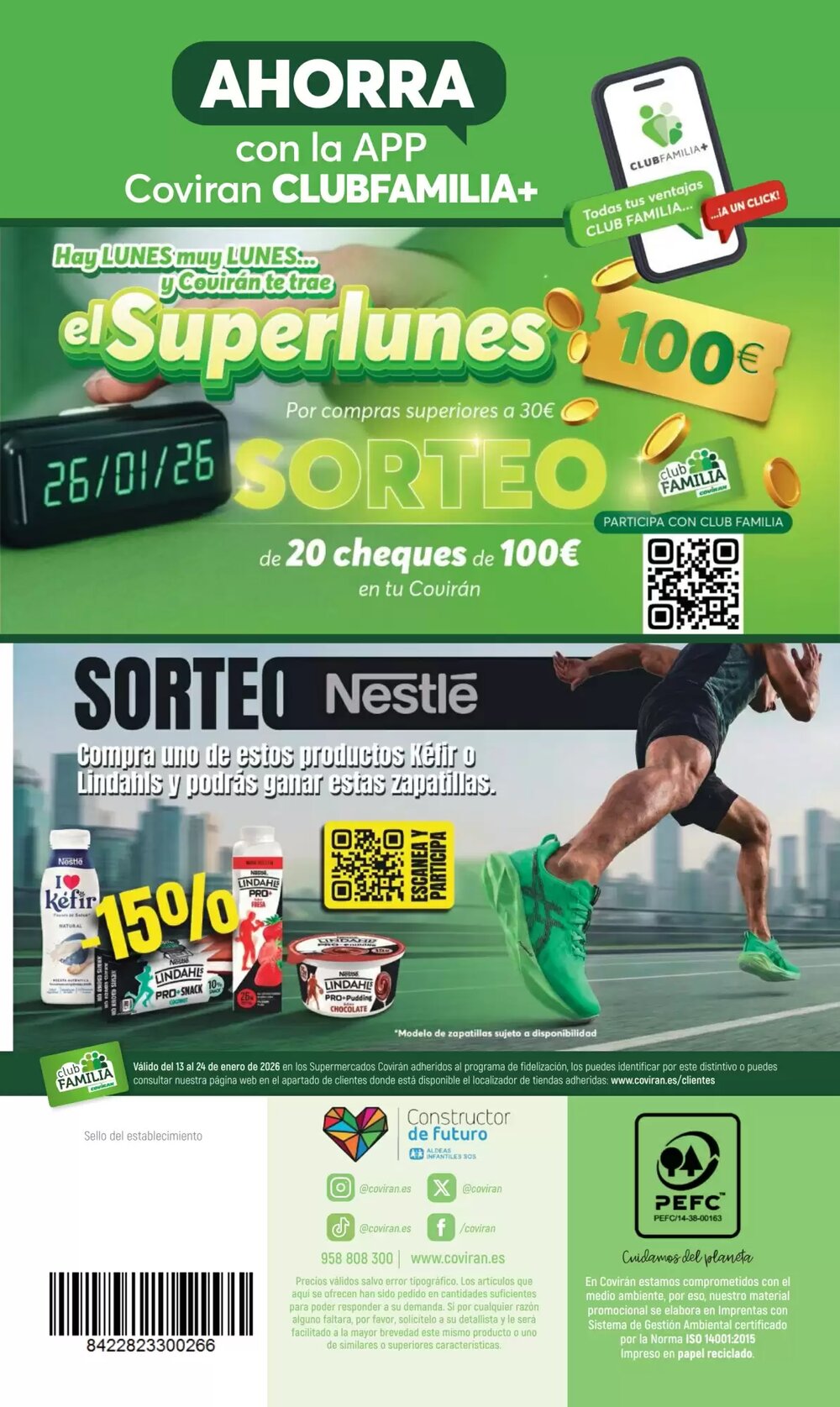 Folleto promocional de Coviran válido desde el 13/01/2026 - Página 16.