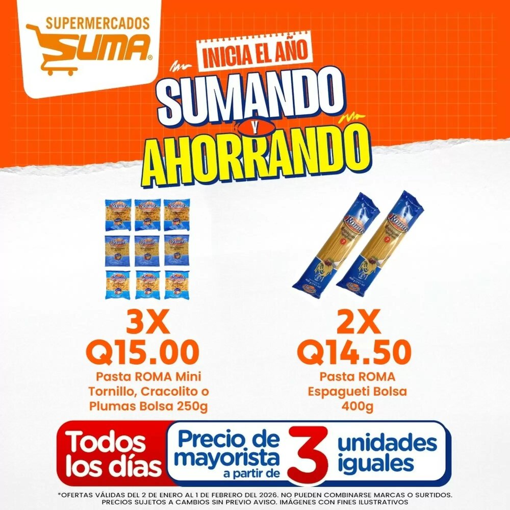 Folleto promocional de Suma Supermercados válido desde el 13/01/2026 - Página 4.